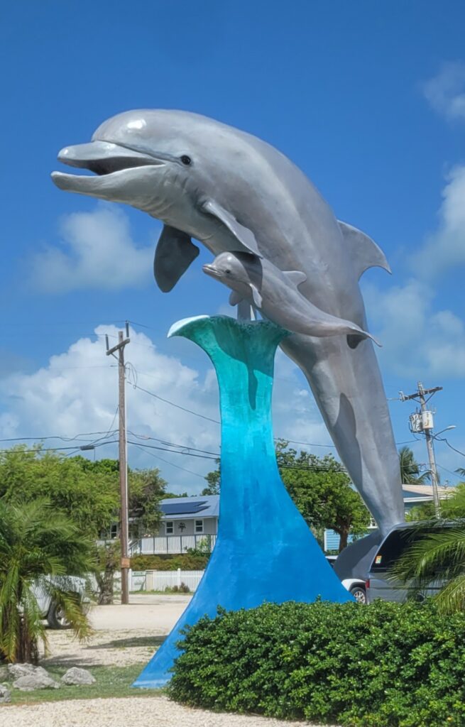 Dolphin Research Center Monument