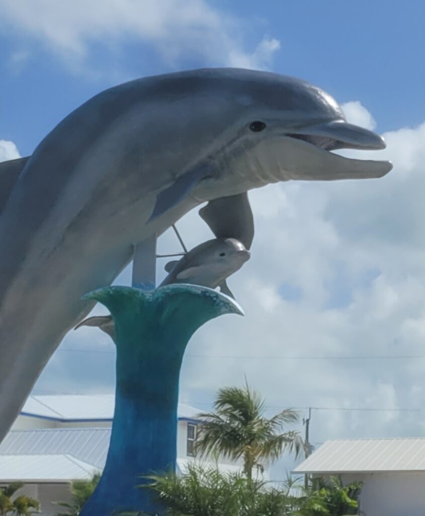 Dolphin Research Center Monument